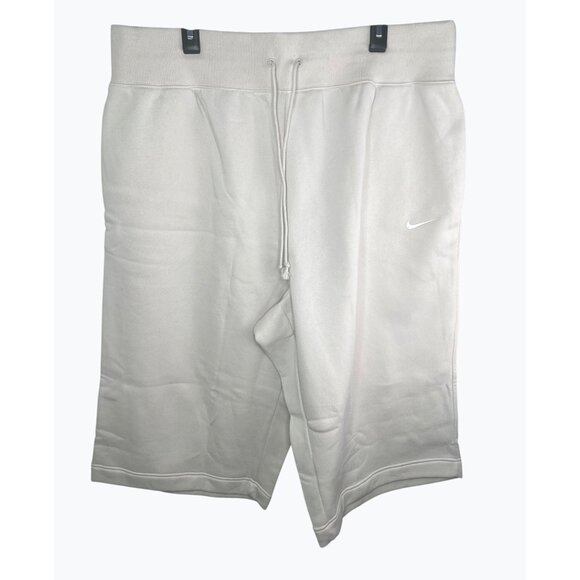 Nike Sportswear Phoenix Fleece Women's High-Waisted Cropped Sweatpants 3X- Beig - Picture 15 of 16